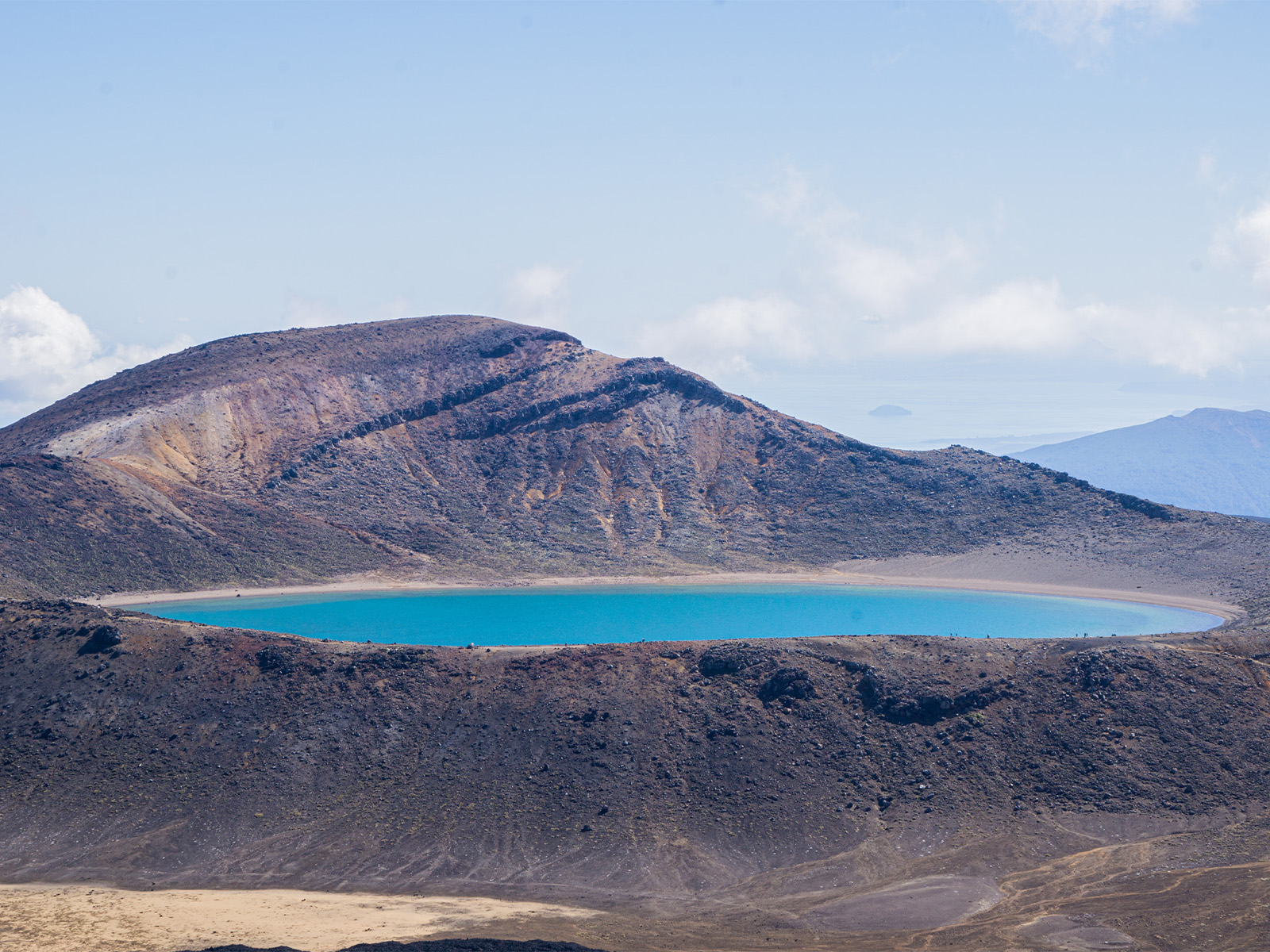 The Tongariro alpine landscape